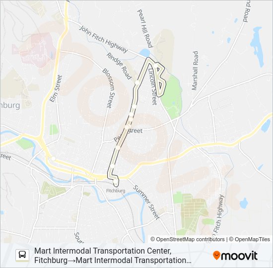 FSU SHUTTLE Bus Line Map