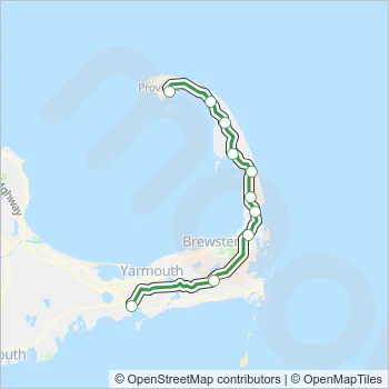 PETER PAN Bus Line Map