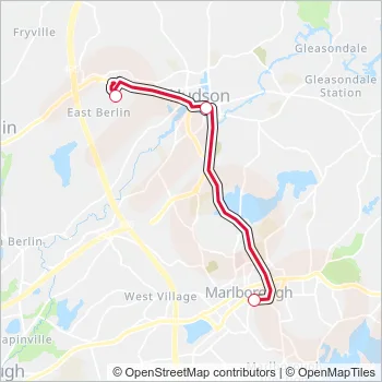 15 Bus Line Map