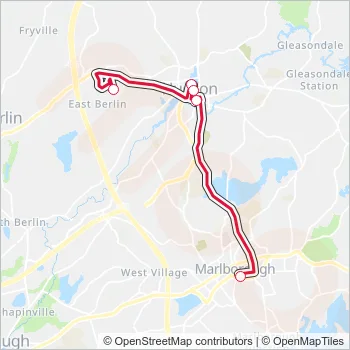 15 Bus Line Map