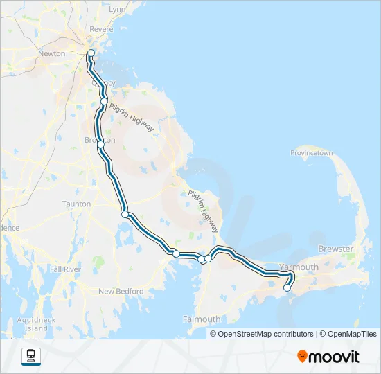 CAPEFLYER Train Line Map