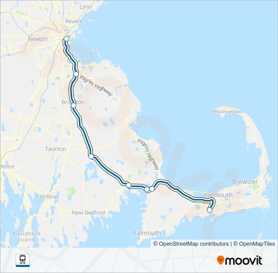 CAPEFLYER Train Line Map