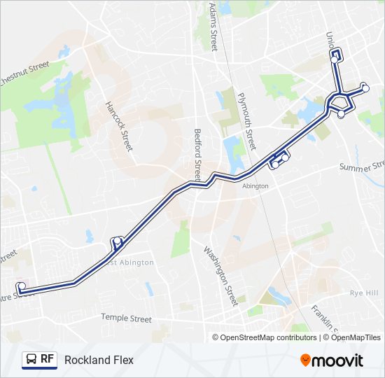 RF bus Line Map