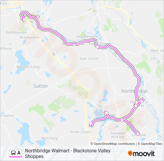 A Bus Line Map