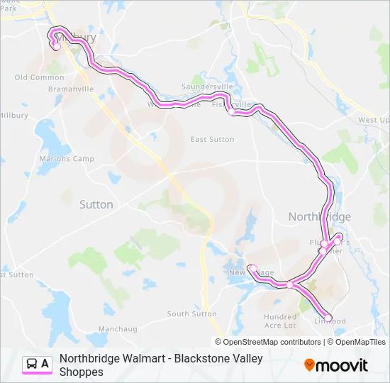 A Bus Line Map