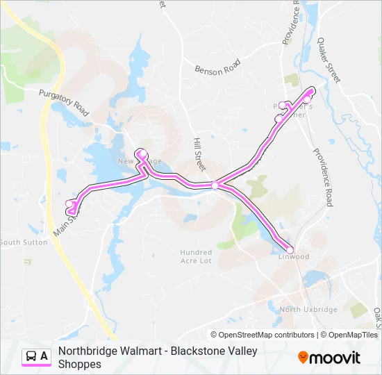 A Bus Line Map