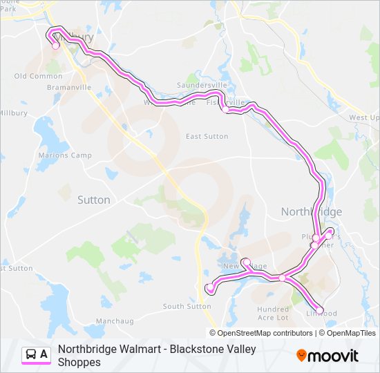 A bus Line Map