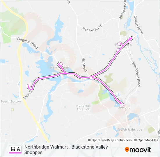 A Bus Line Map