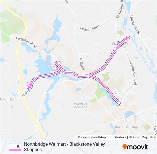 a Route: Schedules, Stops & Maps - Shaws/Osjl‎→Walmart (Updated)
