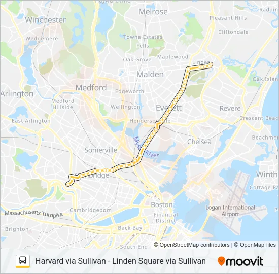 109 Bus Line Map