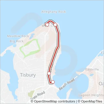 10A Bus Line Map