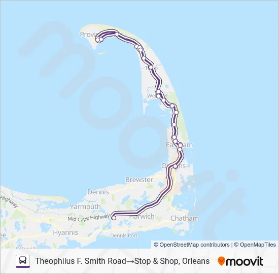FLEX Bus Line Map