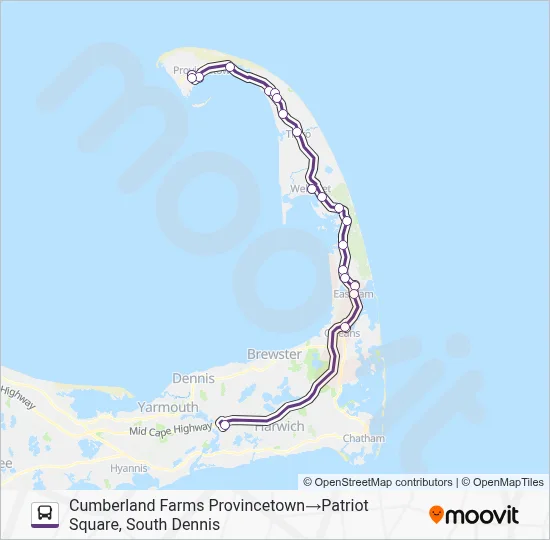 FLEX Bus Line Map