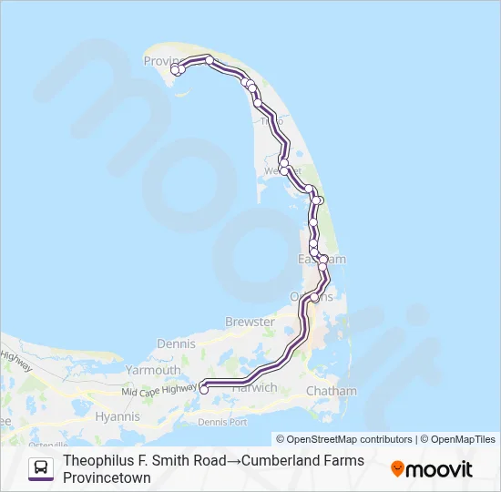 FLEX Bus Line Map