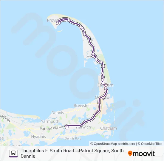 FLEX Bus Line Map