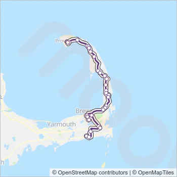 FLEX Bus Line Map