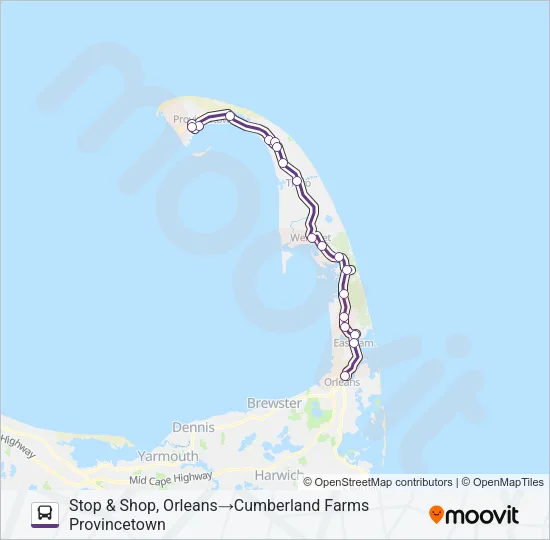 FLEX Bus Line Map