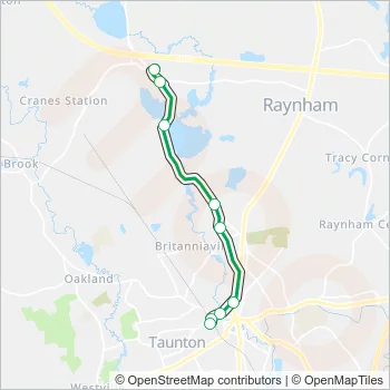 6 Bus Line Map