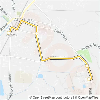 15 Bus Line Map