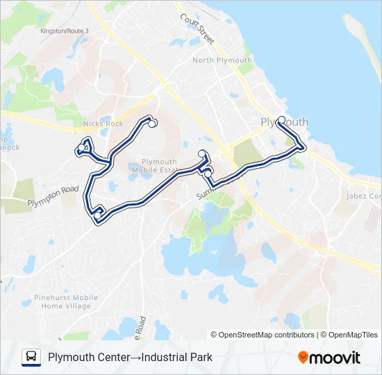 LIBERTY LINK Bus Line Map