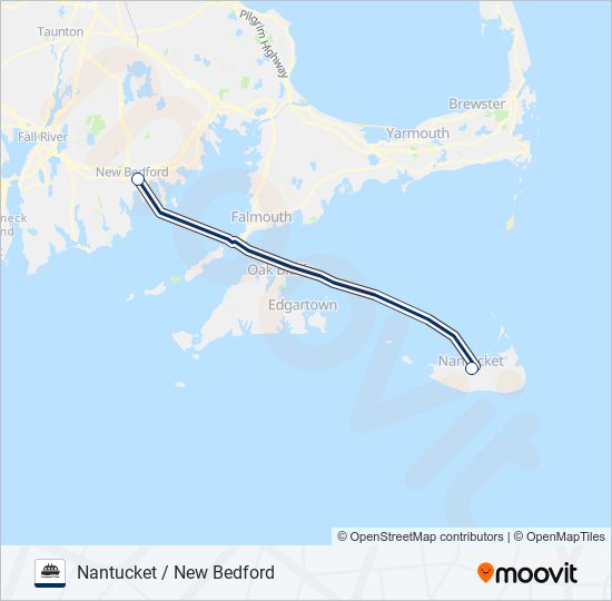 SEASTREAK ferry Line Map