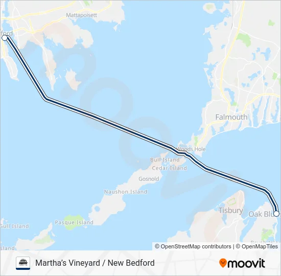 SEASTREAK Ferry Line Map