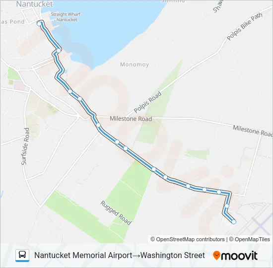 AIRPORT Bus Line Map
