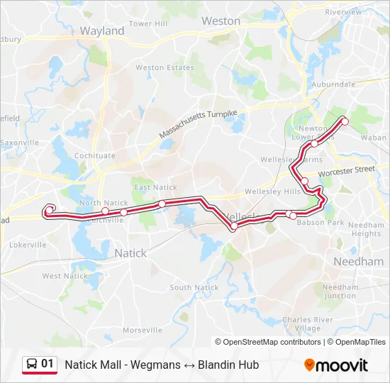 01 Bus Line Map