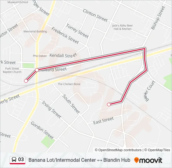 03 Bus Line Map