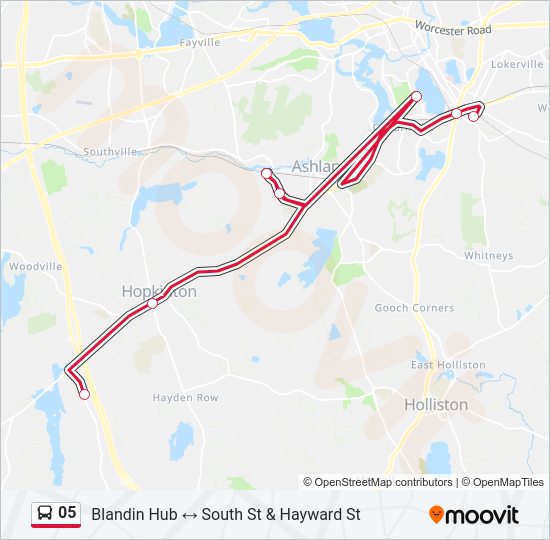 05 bus Line Map