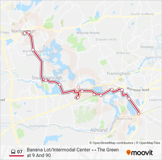 07 Bus Line Map