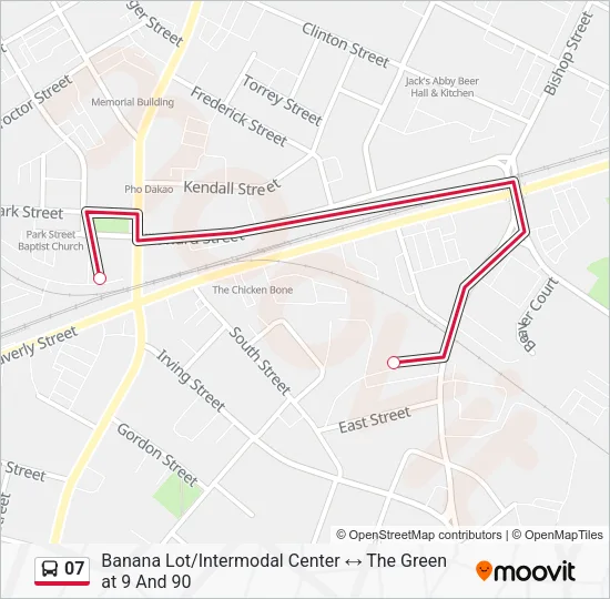 07 Bus Line Map
