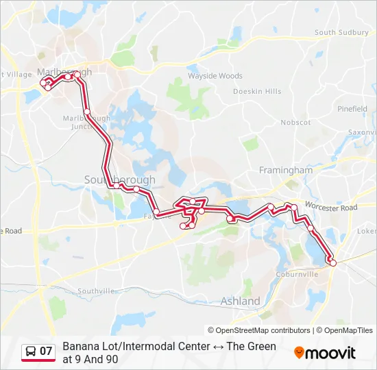 07 Bus Line Map