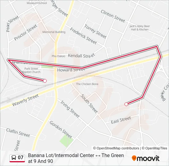 07 Bus Line Map