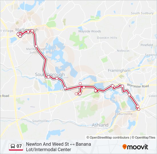 07 Bus Line Map