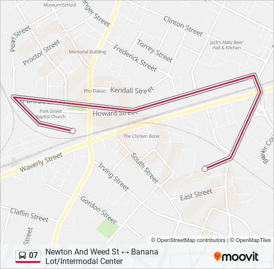 07 Bus Line Map