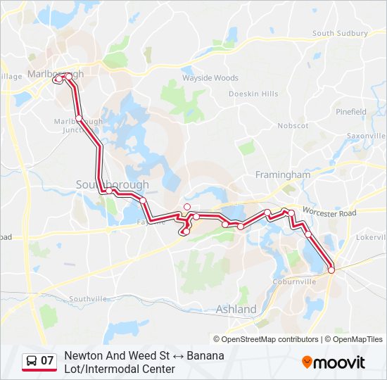 07 Bus Line Map
