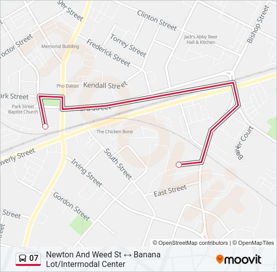 07 Bus Line Map