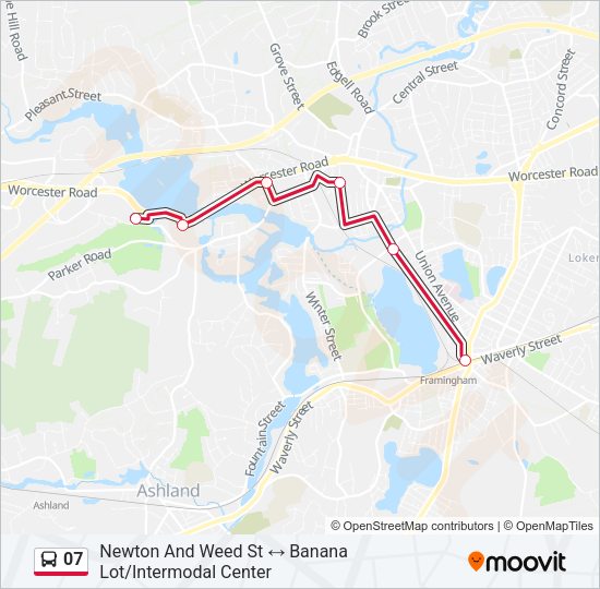 07 Bus Line Map