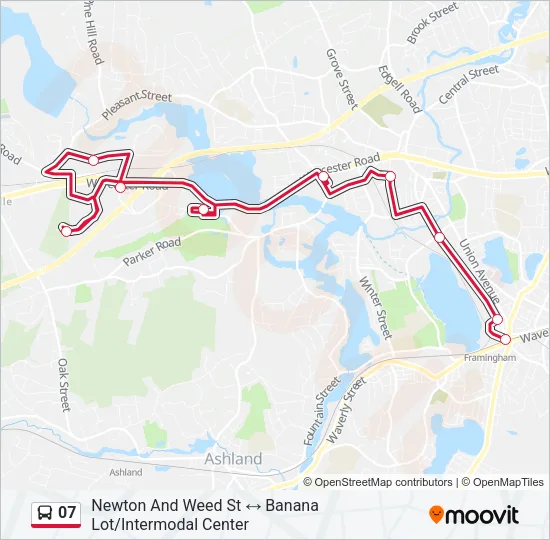 07 Bus Line Map
