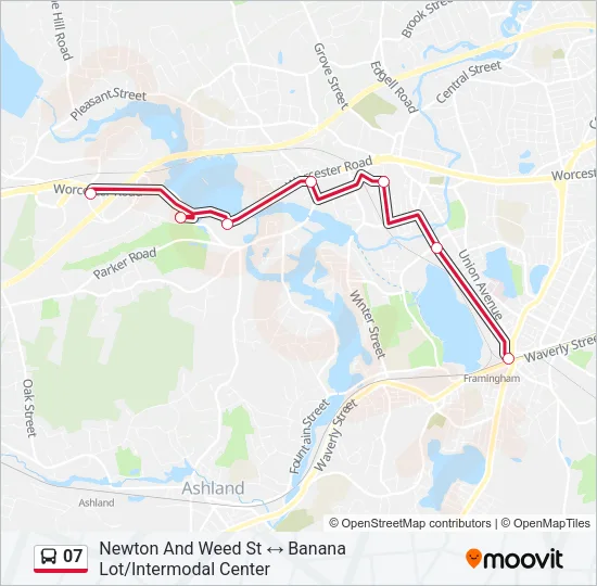 07 Bus Line Map