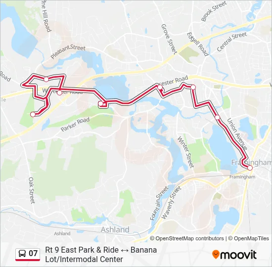 07 Bus Line Map