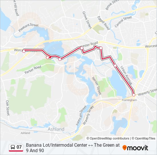 07 bus Line Map