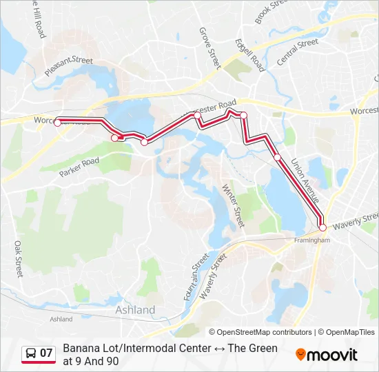 07 Bus Line Map