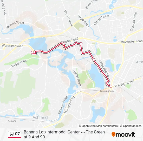 07 Bus Line Map