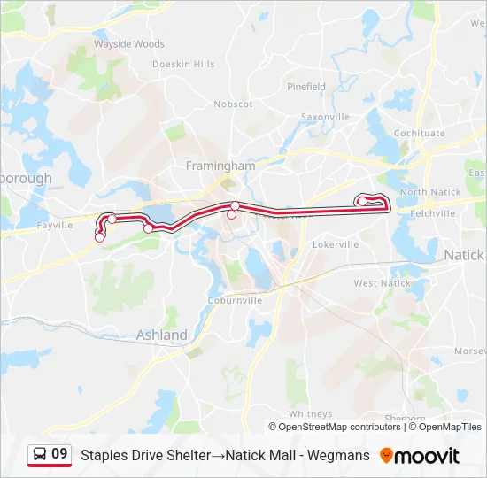 09 Bus Line Map