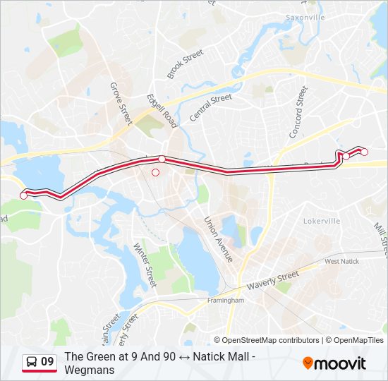 09 Bus Line Map