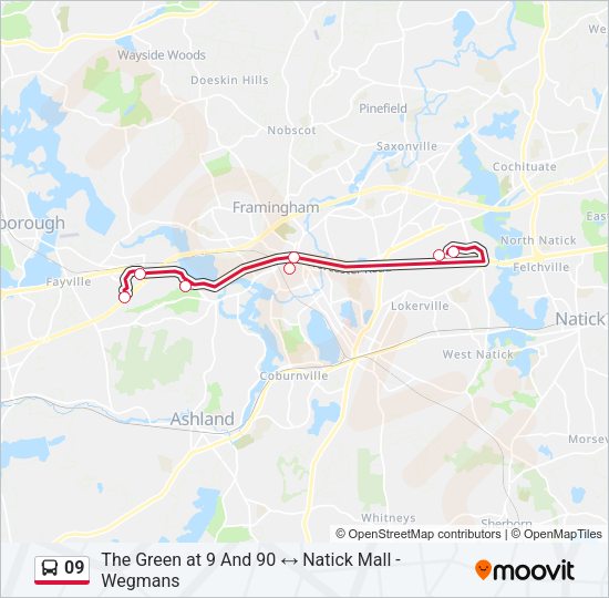 09 Bus Line Map