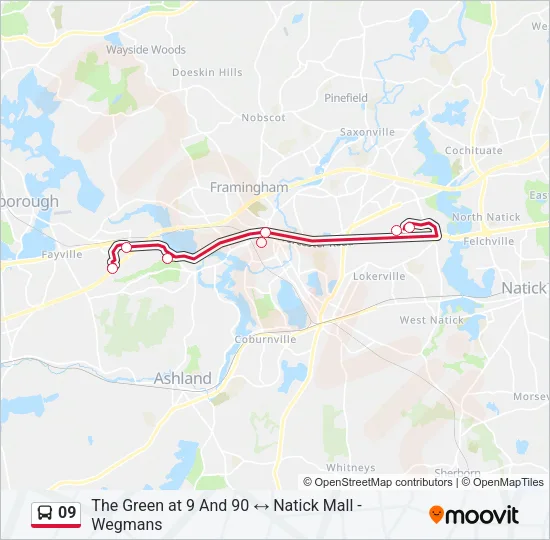 09 Bus Line Map