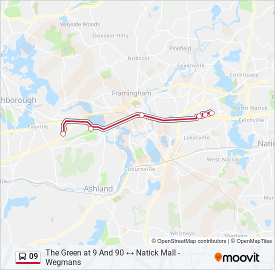 09 Bus Line Map